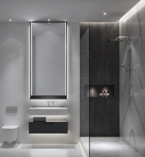 Penthouse — master bathroom