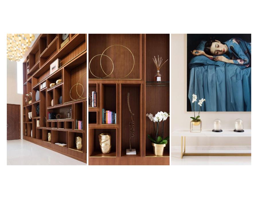 Custom joinery & art curation