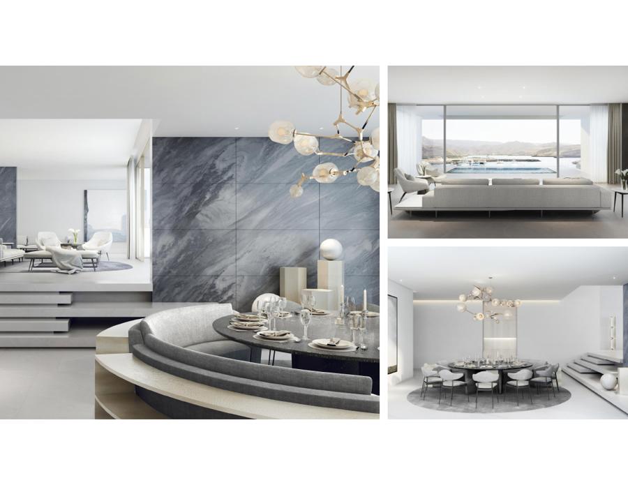 Dining room & stepped circulation